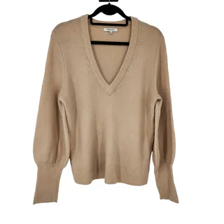 Photo of Madewell Wool Blend Dashwood Pullover Long Sleeve V-Neck Sweater Size Small