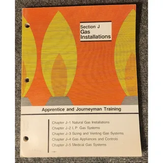 Photo of AFL-CIO Natural Gas Systems Apprentice Journeyman Training Manual 1983 Book