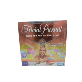 Photo of Trivial Pursuit 3 Level Triple the Fun Unopened