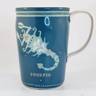 Photo of Anthropologie Danielle Kroll Scorpio Zodiac Mug | Celestial Astrology Coffee Cup
