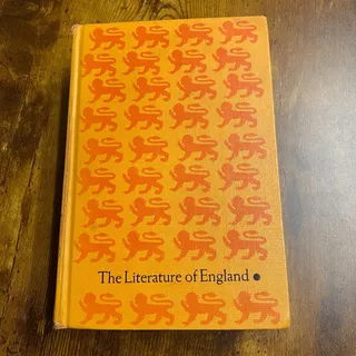 Photo of The Literature of England. Volume 2 5th Edition. Hardcover. Anderson & Buckler