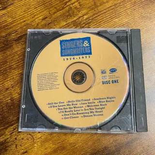Photo of Singers & Songwriters: 1976-1977 - Music CD - Disc One