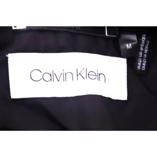 Photo of Calvin Klein Women’s Medium Black Puffer Coat Faux Fur Hood Winter Jacket