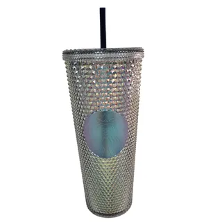 Photo of Starbucks Georgetown G Grey Studded Tumbler 24 oz NWT