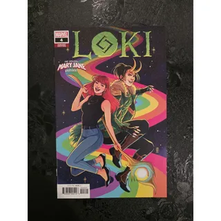 Photo of Marvel Comics Loki #4 Mary Jane Variant Jen Bartel 2019