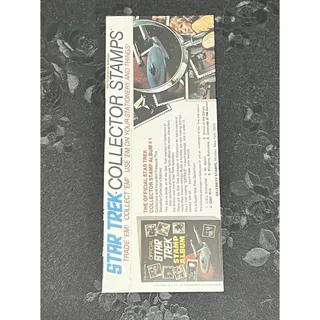 Photo of Star Trek Collector Stamps Package # 4 Paramount 1977 Sealed