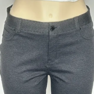 Photo of DKNY Jeans Women’s Black Checkered Slim Ankle Pants Size M minimalist staple