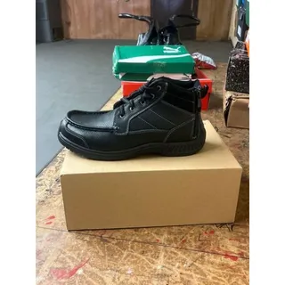 Photo of Orthofeet Black Leather Ankle Boots Mens Size 11