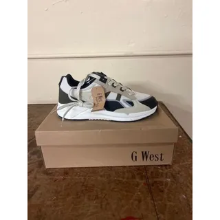 Photo of G West Sneakers White Navy Olive Mens Size 10 with Box