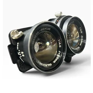 Photo of Mamiya-Sekor 55mm f/4.5 TLR Lens for C330 C220 Medium Format Seiko Shutter