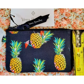 Photo of Vera Bradley ZIP ID CASE TOUCAN PARTY Key Chain NWT
