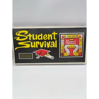 Photo of NOS Vintage Student Survival Board Game 1968 By Gamemasters