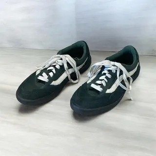 Photo of Vans Cruze Too CC Comfy Cush Green Suede Canvas Skate Shoes Men’s 9 Women’s 10.5