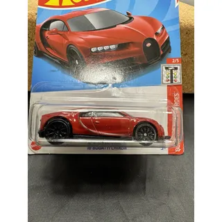 Photo of Hot Wheels ‘16 Bugatti Chiron Red Quarter Mile Heroes 2/5 2024 201/250 HTB88 New