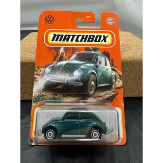Photo of Matchbox 1962 Volkswagen Beetle VW Green 93/100 MBX Road Trip 2022 New 1/64 Car