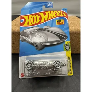 Photo of Hot Wheels HW Braille Racer Twin Mill Silver 2023 5/5 Experimotors 85/250 NFB