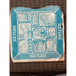 Photo of Six Flags Over Texas The Sound of Fun Surrounds You 7-Inch 45 RPM Vinyl Record S