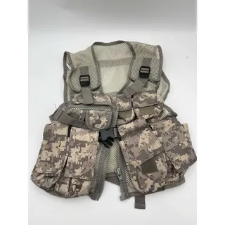 Photo of Tactical Vest Digital Camouflage Mesh Utility Multi-Pocket