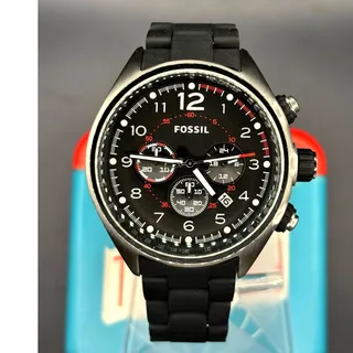 Photo of Fossil Flight CH2697 Chronograph Black Dial 46mm Men’s Watch 