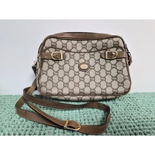 Photo of Vintage Gucci Plus GG Monogram Crossbody Bag Italy