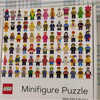 Photo of LEGO Minifigure 1000 Piece Jigsaw Puzzle Art Theme Chronicle Books 2020