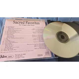 Photo of Sacred Favorites for Organ and Harp CD - Diane Bish - Susann McDonald - 1992