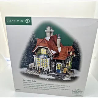 Photo of Dept 56 #58511 The Leather Bottle Restaurant Dickens Village Series W/ Box