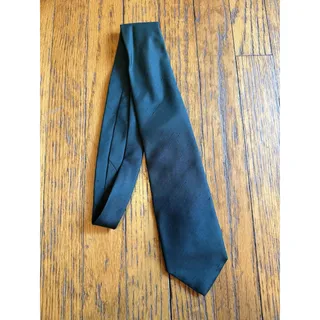 Photo of Burberrys Tie Mens Green Silk Made England Formal Necktie Classic Vintage Style
