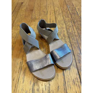 Photo of Sorel Ella Sandal Shoes Womens Size 8 Criss Cross Strap Flats 1943791240