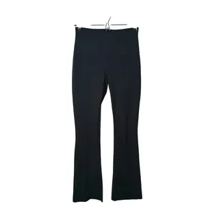 Photo of Lululemon Align High Rise Mini Flare Pants Size 6 Black Yoga Athletic Lounge Gym
