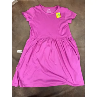Photo of NWT Primary Girls Perfect Pocket Dress Orchid Pink Size 10 #1178