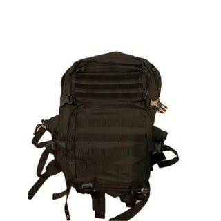 Photo of Wotony Black Canvas Tactical Backpack