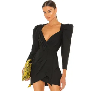 Photo of NBD Malone Mini Dress in Black NWT Size XS