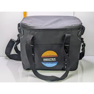 Photo of Gentex Corporation Insulated Cooler Lunch Bag Black Shoulder Tote Promotional