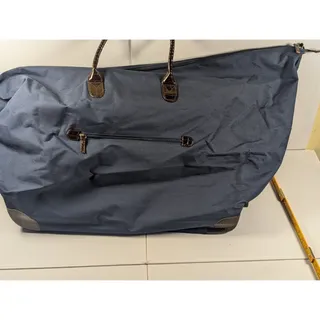 Photo of Large Rolling Garment Bag Wheeled Travel Luggage Blue Suit Dress Carry On Tote