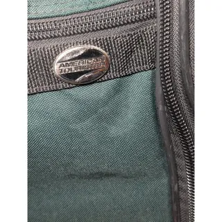 Photo of American Tourister Green Black Travel Train Case Carry On Tote Organizer Bag
