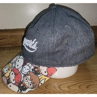 Photo of Harry Potter Hogwarts Hat Cap Age 14+ Cartoon Print Embroidered Adjustable