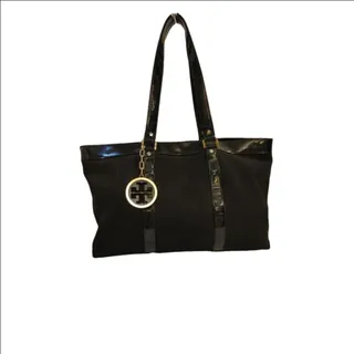 Photo of Tory Burch Vintage Jane Canvas Tote Bag