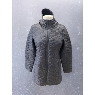 Photo of The North Face Thermoball Coat Women’s Size Small Petite Black Outdoor Jacket