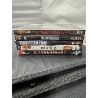 Photo of 5 Thriller Mystery Movie DVD Lot Brand New Sealed Suspect Angel Heart Missing