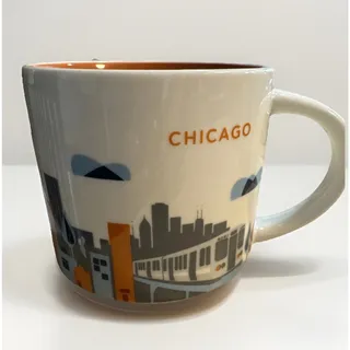 Photo of Starbucks 2013 You Are Here Collection Chicago Coffee Tea Mug 14 oz
