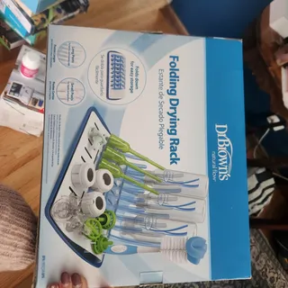 Photo of NIB Dr. Browns Folding Drying Rack