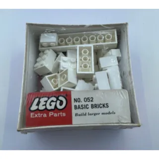 Photo of Vintage 1966 LEGO Set Extra Parts Brand New Sealed No 052 Fast Shipping
