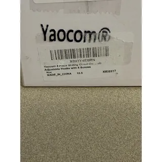 Photo of Yaocom 4 Piece Sliding Closet Door Adjustable Hooks Roller Set with 8 Screws