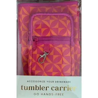 Photo of Tumbler Carrier with Phone Pouch