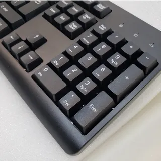 Photo of TECKNET Full-Size Wireless Keyboard (Model: TK-KM003 / Black)