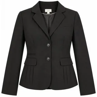 Photo of LoftLOFT Size 10 Dark Gray Blazer Tailored Career Workwear Classic Minimalist
