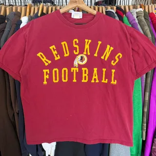 Photo of Vintage 1998 Football Tee Burgundy And Gold