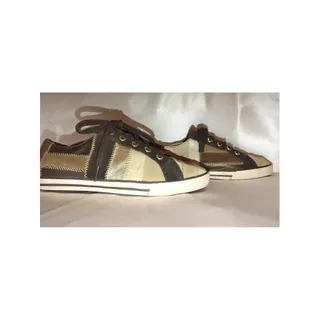 Photo of Coach Tamra Patchwork Sneakers Size 7.5