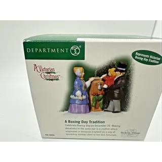 Photo of Department 56 Dickens Village A Boxing Day Tradition #58595 Retired